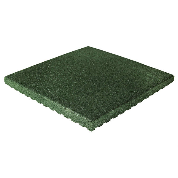 FlooringInc Jamboree 2.5'' Rubber Playground Tiles Wayfair